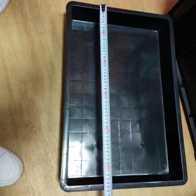 小さく黒いEsdの安全な大箱伝導性ICの部品の皿のカバーが付いている反静的な記憶道具箱の容器のEurostat Esd箱