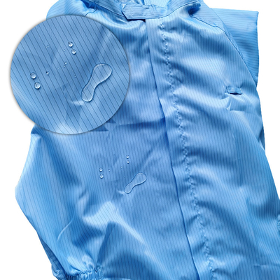 Workwear反静的なESDの生地100%のポリエステル ライニングの生地