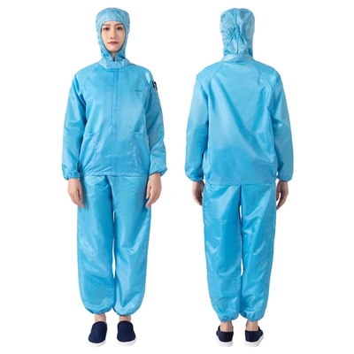 反静的な衣服ESD 5MMのストリップ2.5mmのグリップのクリーン ルームのつなぎ服