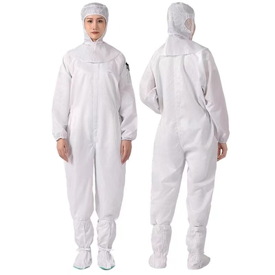 Autoclavableクリーンルームの反静的な衣服ESDの塵の証拠の衣類