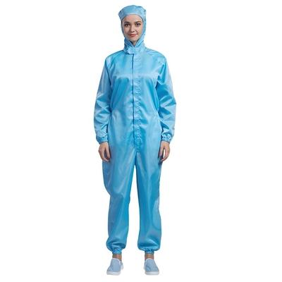 通気性の反静的な衣服の柔らかい皮に適するクリーン ルームのスーツ