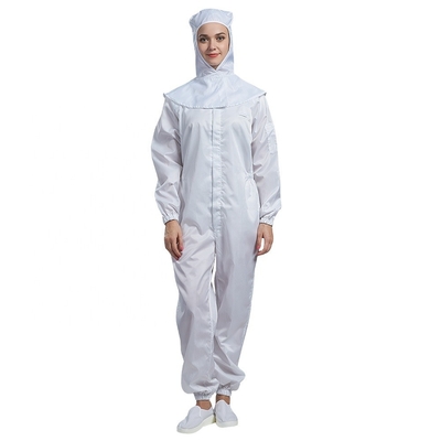 通気性の反静的な衣服の柔らかい皮に適するクリーン ルームのスーツ