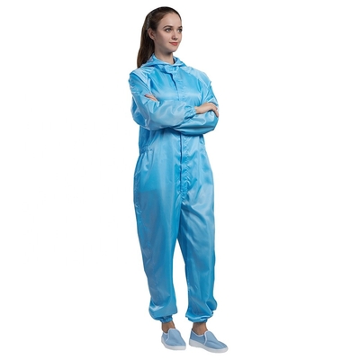 通気性の反静的な衣服の柔らかい皮に適するクリーン ルームのスーツ