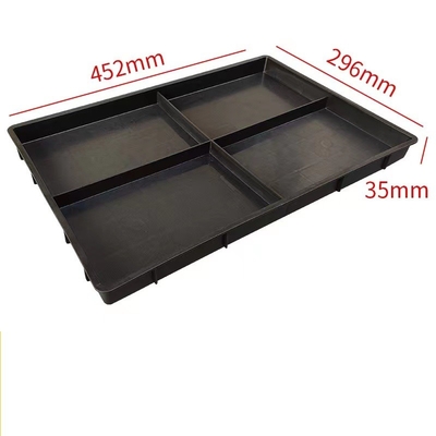 ESD OEMの反静的な容器プラスチック注文パレット循環の黒