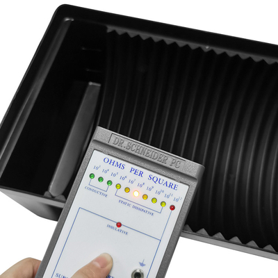 ふたが付いている半透明なECO友好的なESDの安全な大箱の反静的なシート