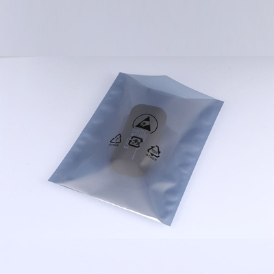 0.075mm ESDの反静的なパッケージのジッパーの開いた上アルミニウム背部シール