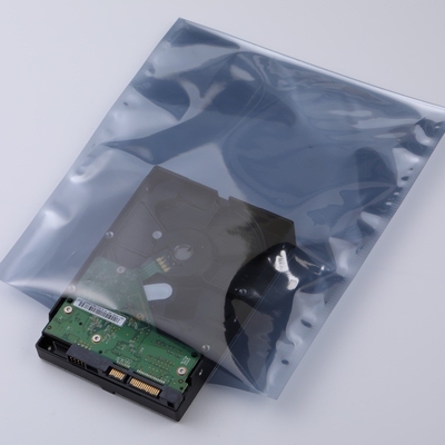 0.075mm ESDの反静的なパッケージのジッパーの開いた上アルミニウム背部シール