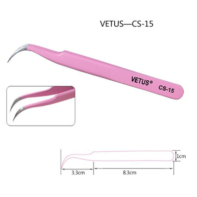 Vetus ESD 15のピンセットの帯電防止精密Eyebowのステンレス鋼のピンセット