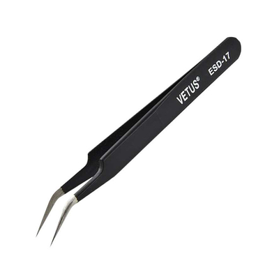 帯電防止ESD Vetusの眉毛のピンセットの伝導性の鞭のピンセット