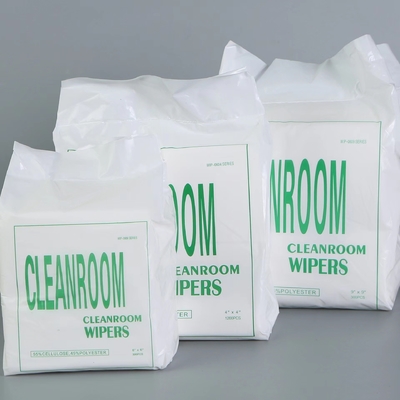 スクリーンMaxclean Microfiberのための白いレーザーのクリーンルーム ポリエステル ワイパー
