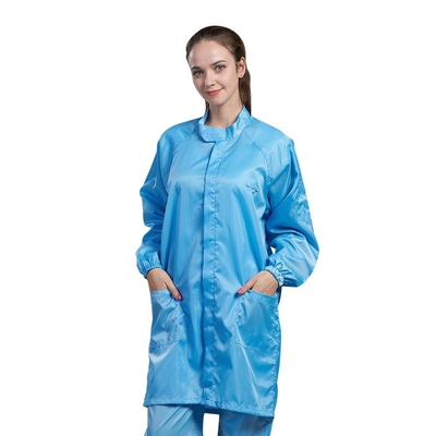 DG001産業クリーンルームのための反静的な衣服ESDのスモック