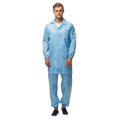 Autoclavable Sterilizable反静的なつなぎ服の長い袖のワイシャツのズボン